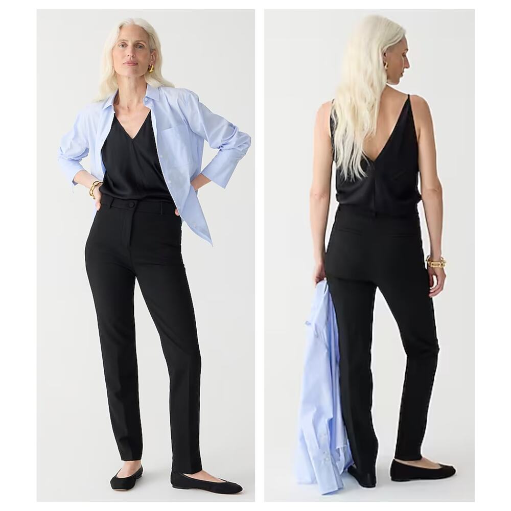 NEW J.Crew Cameron Seasonless Stretch Pants Size 10